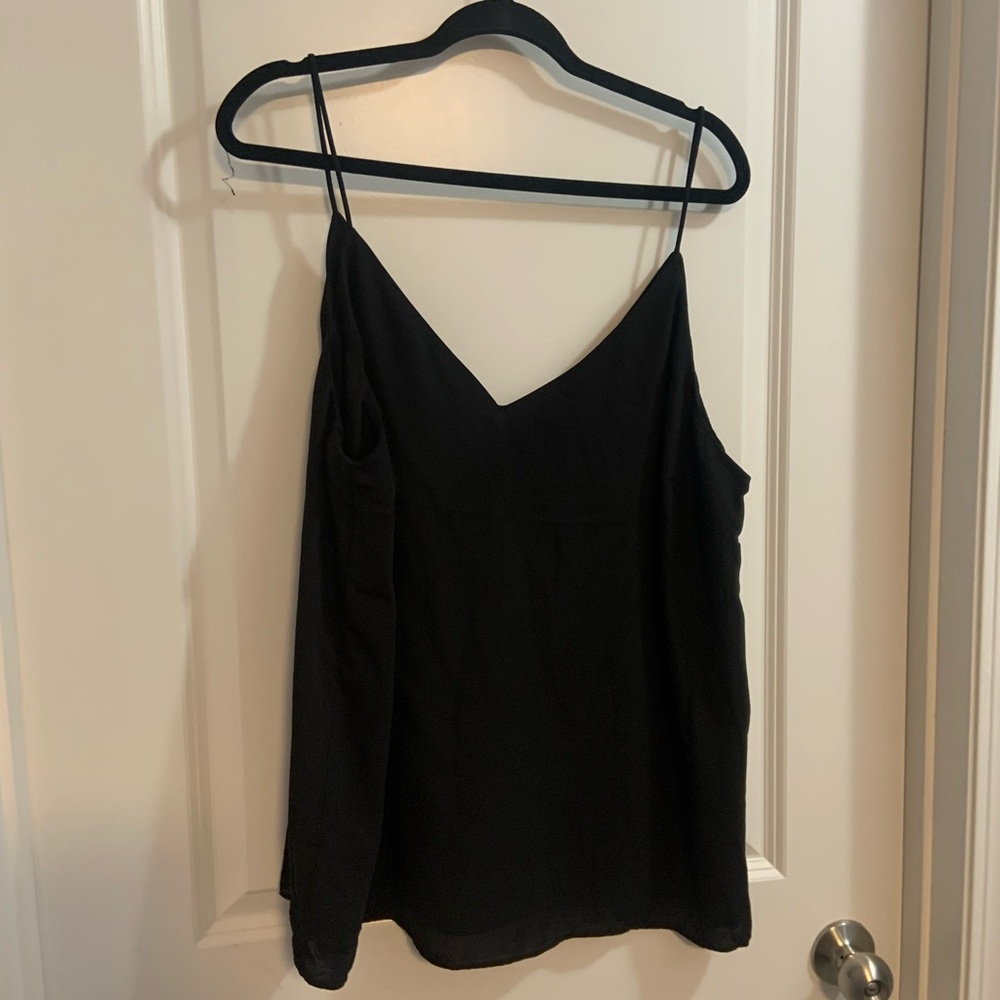 H&M Black Sleeveless Backless Camisole